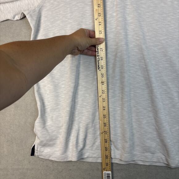 Tommy Bahama Polo Shirt Men's XL Gray Short Sleeve Collared Logo Modal Blend - Picture 8 of 9